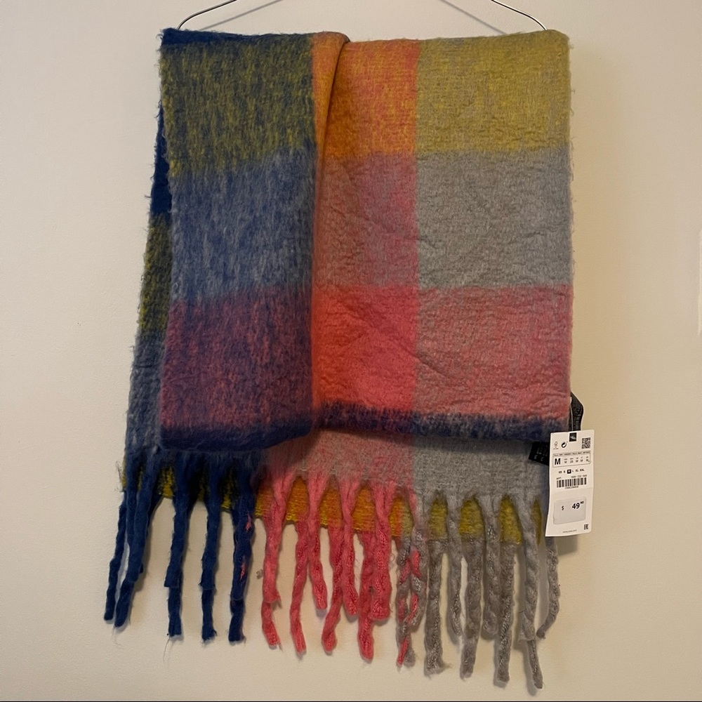 Color Block Scarf - similar to Acne Studio